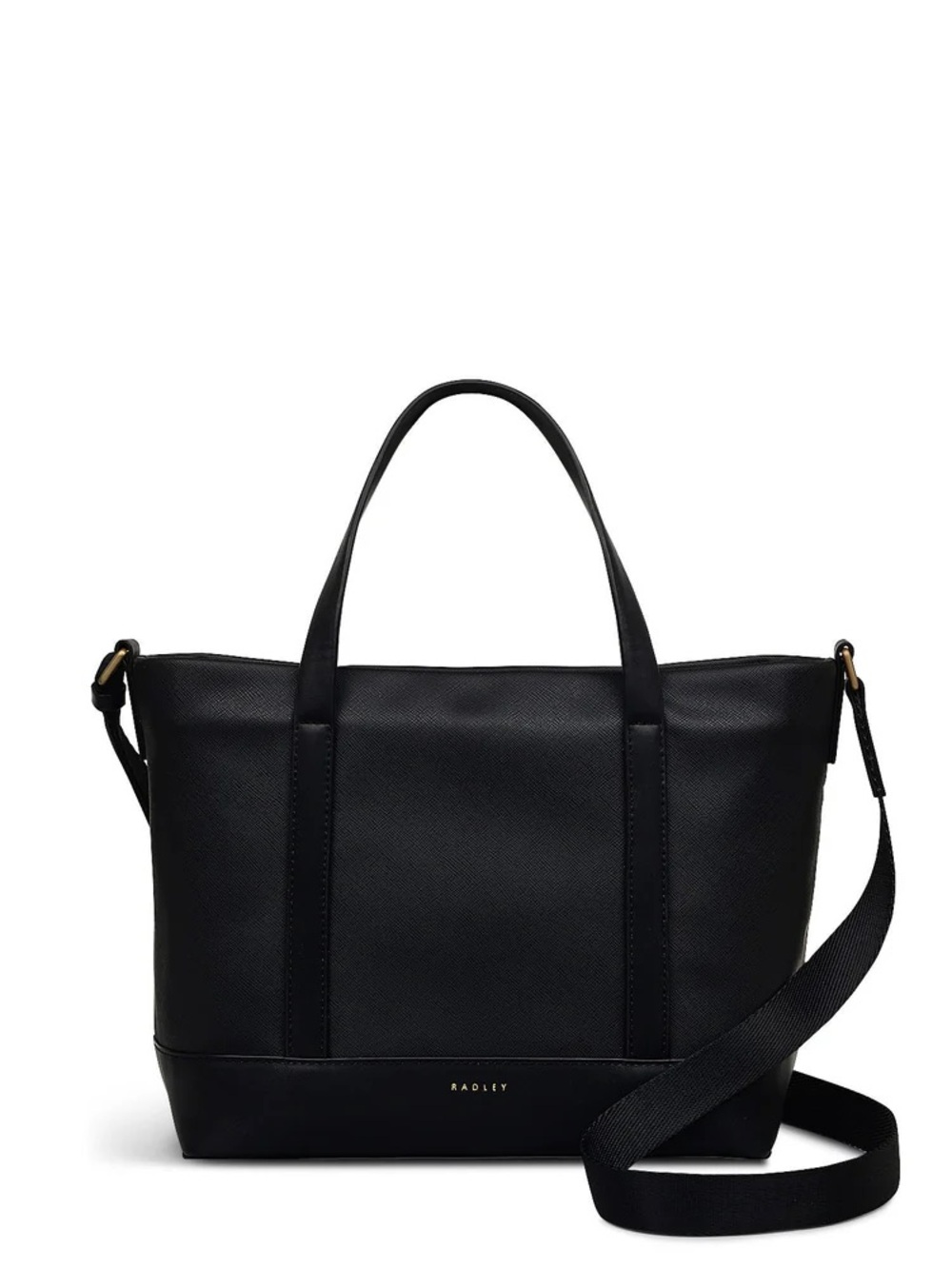 RADLEY LONDON Black Tote with Crossbody Strap